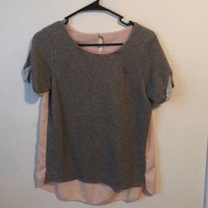 Short Sleeved Sweater Top